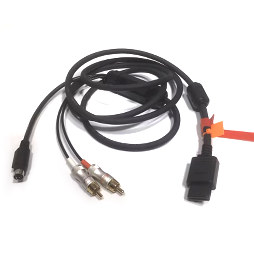 Retro Gaming Room - Sfc N64 Ngc S-Video Kabel Afgeschermde