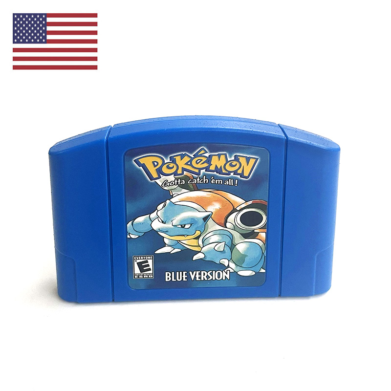 Retro Gaming Room - USA NTSC versie Engelse Pokémon Blue