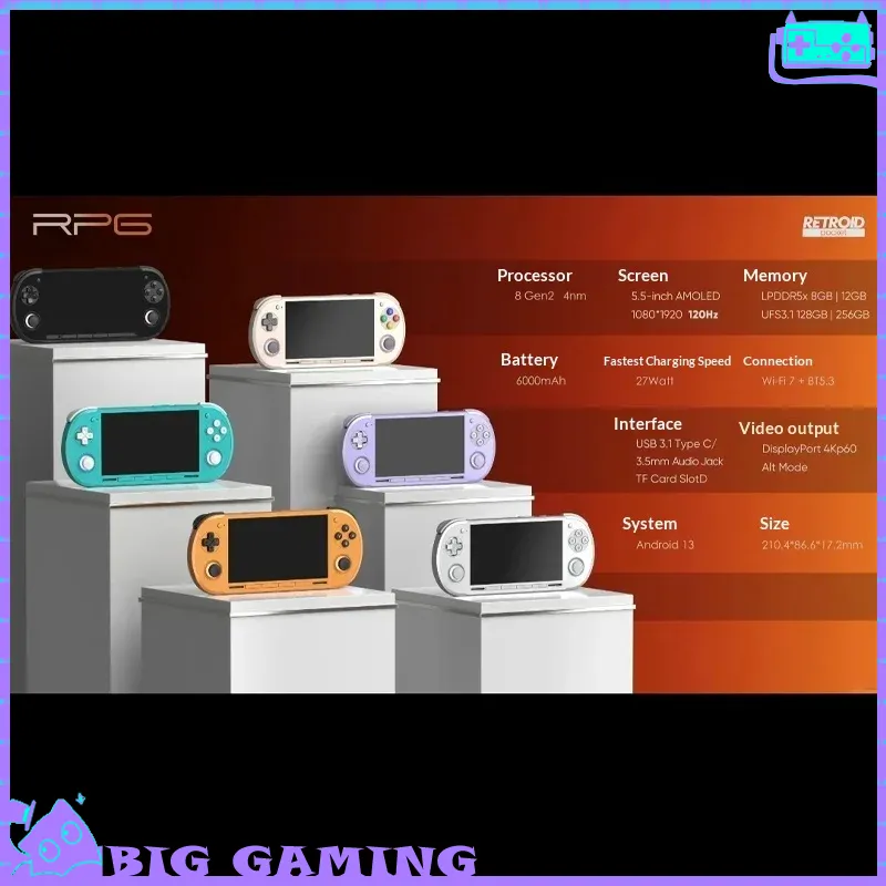 Retro Gaming Monitor - Voor Retroid Pocket G2 Gaming Handheld