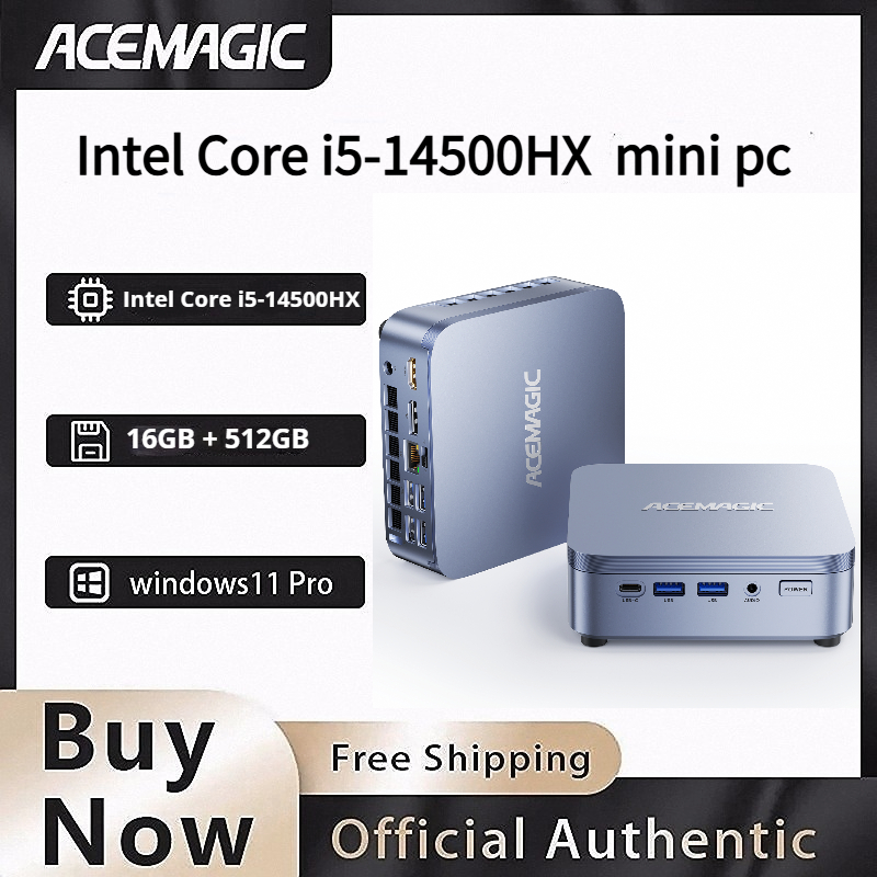 Retro Pc Gaming - ACEMAGIC Intel Core I5-14500HX Mini PC