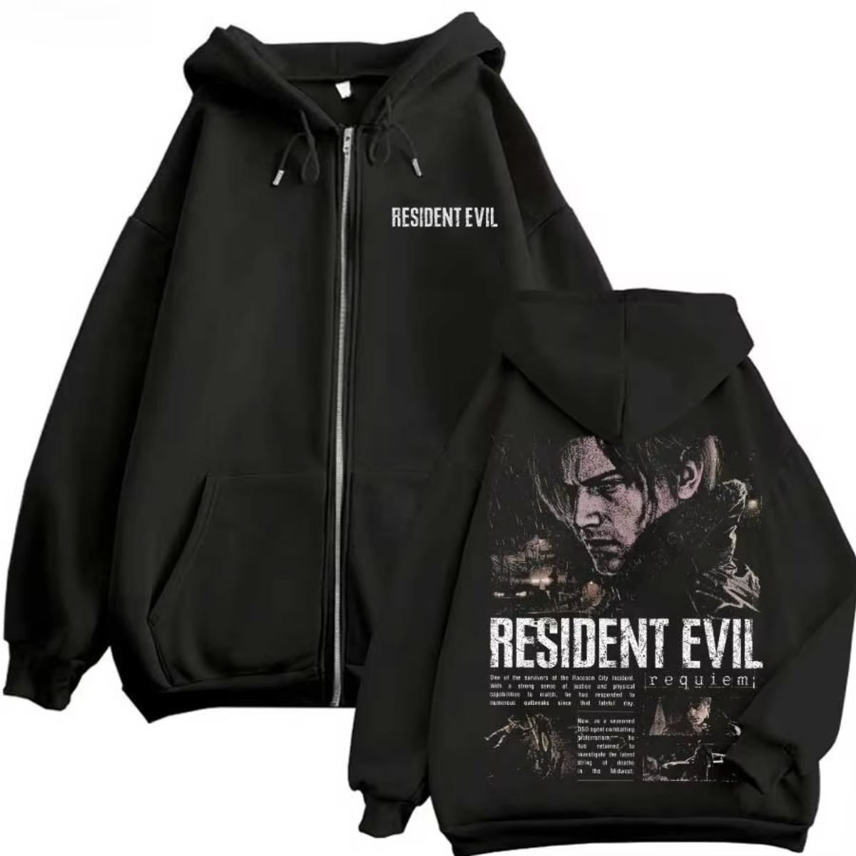 Retro Gaming Theme - Resident Evil Game Thema Rits Hoodie