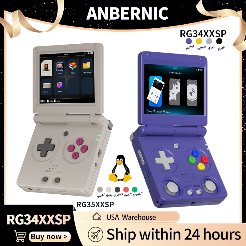 Anbernic RG34XXSP RG35XXSP Fli - Retro Gaming Monitor recensie en prijs