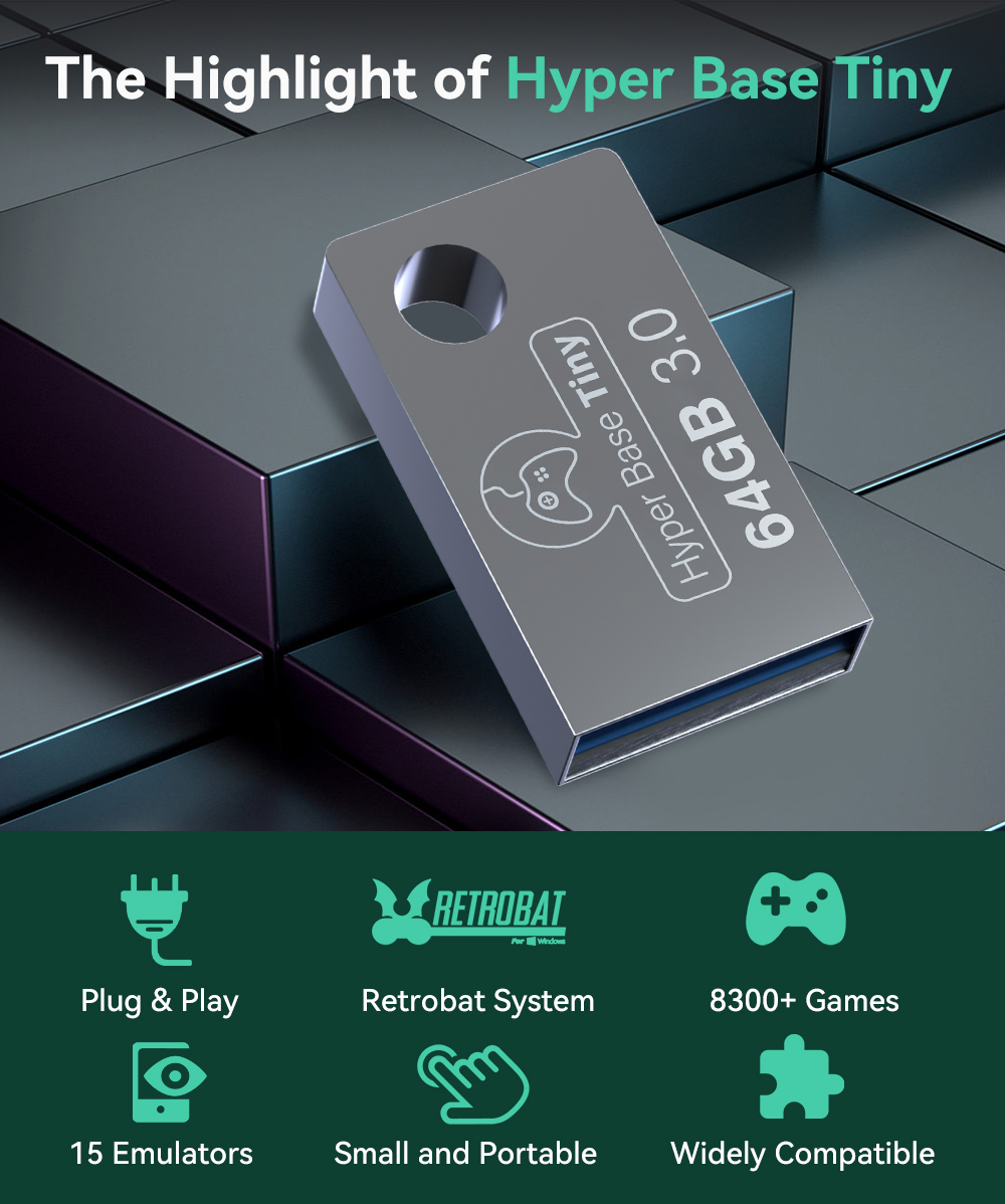 JMachen 64 GB draagbare USB 3. - Retro Gaming Theme recensie en prijs