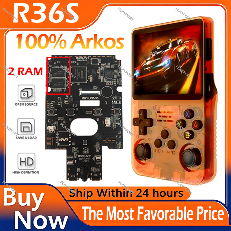 R36S Originele Retro Handheld  - Retro Gaming R36S recensie en prijs