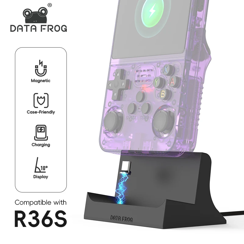 Data Frog R36S Oplaadstation,  - Retro Gaming R36S recensie en prijs