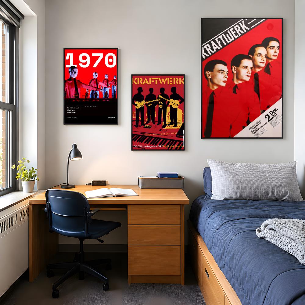 Muziek Kraftwerk Retro Poster  - Retro Gaming Life recensie en prijs