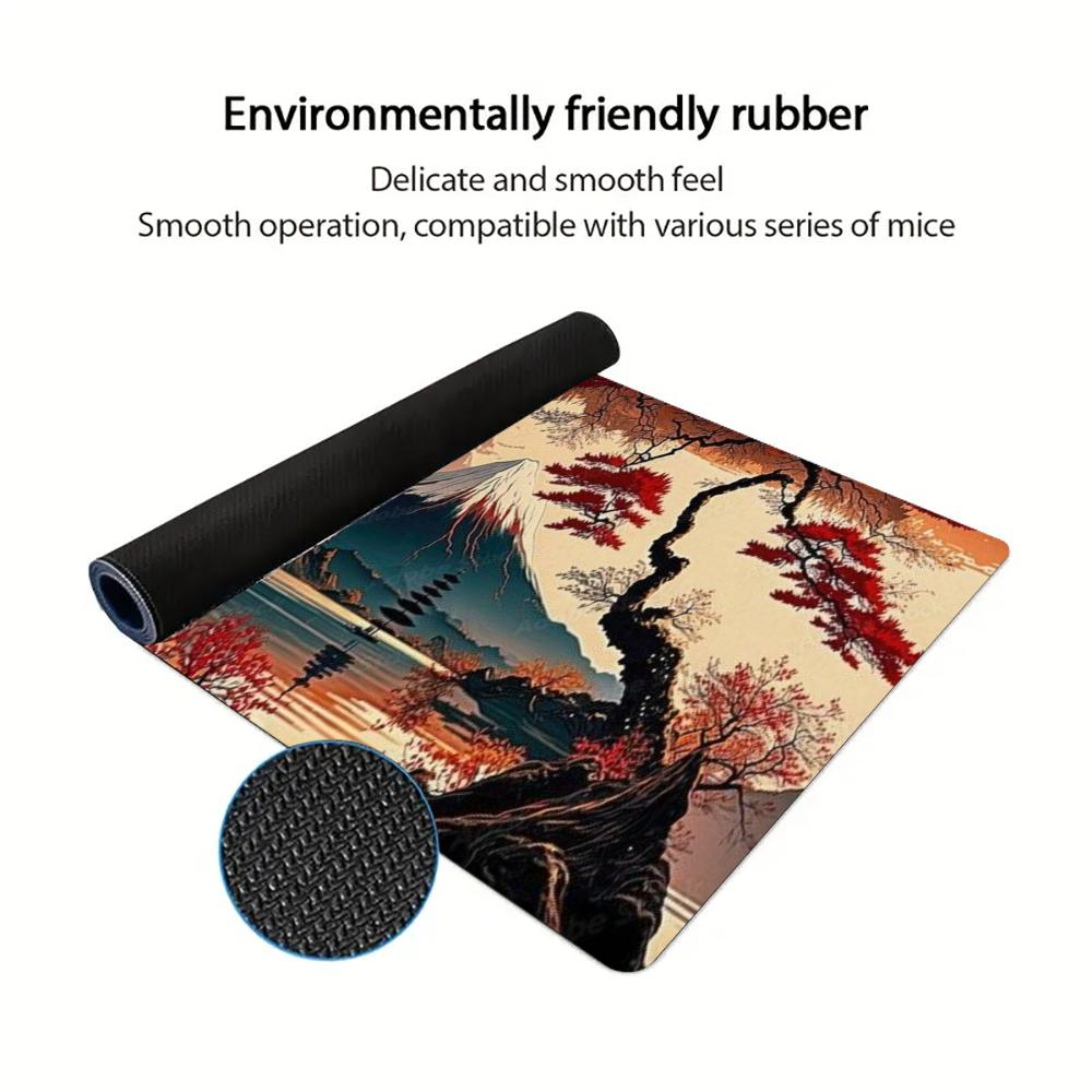 Ukiyo-e Red Maple Mount Fuji G - Retro Gaming Keyboard recensie en prijs