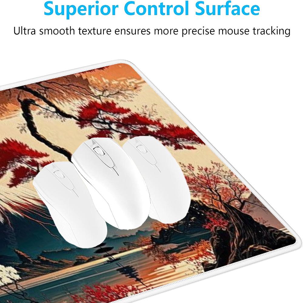 Ukiyo-e Red Maple Mount Fuji G - Retro Gaming Keyboard recensie en prijs