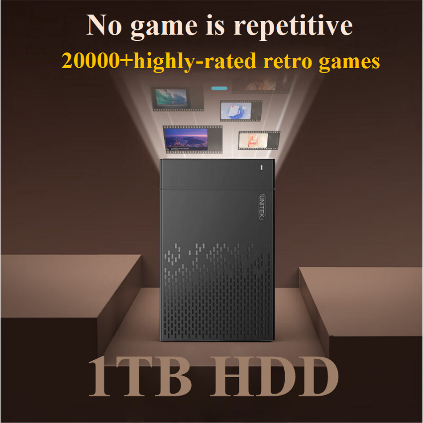 1TB Retro Gaming HDD 20000+ Re - Retro Gaming Monitor recensie en prijs