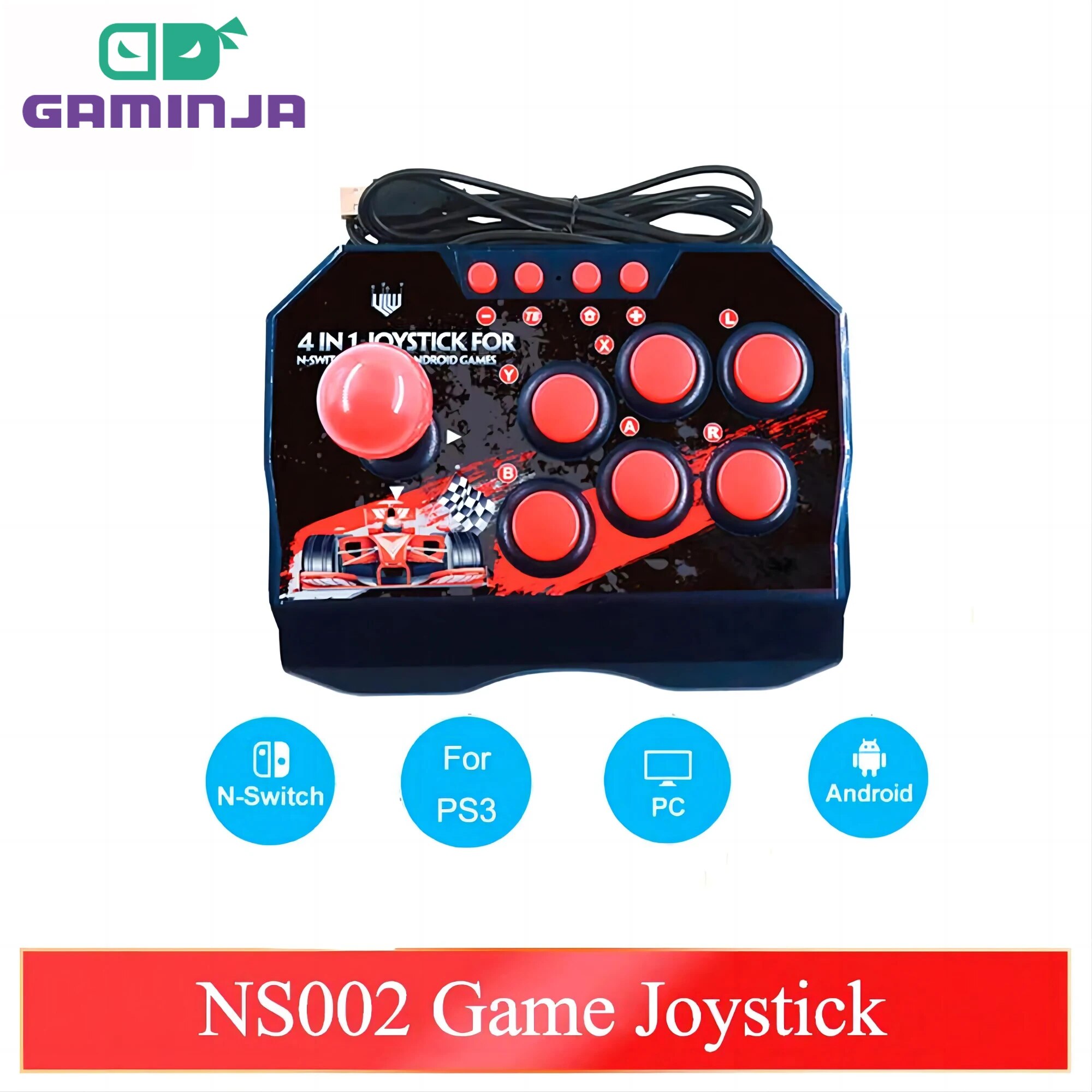 GAMINJA NS002 4 In 1 Retro Arc - Retro Gaming Theme recensie en prijs