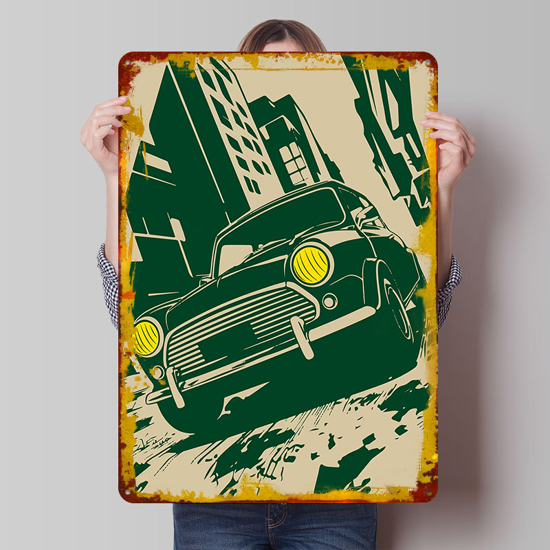 Retro Britse Cooper auto in ee - Retro Gaming Uk recensie en prijs