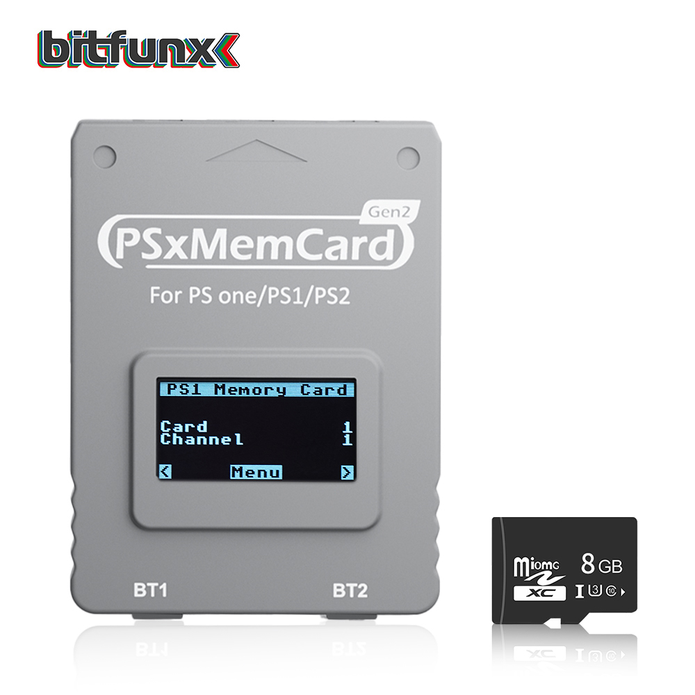 Bitfunx PSxMemCard Gen2 Store  - Retro Gaming Monitor recensie en prijs