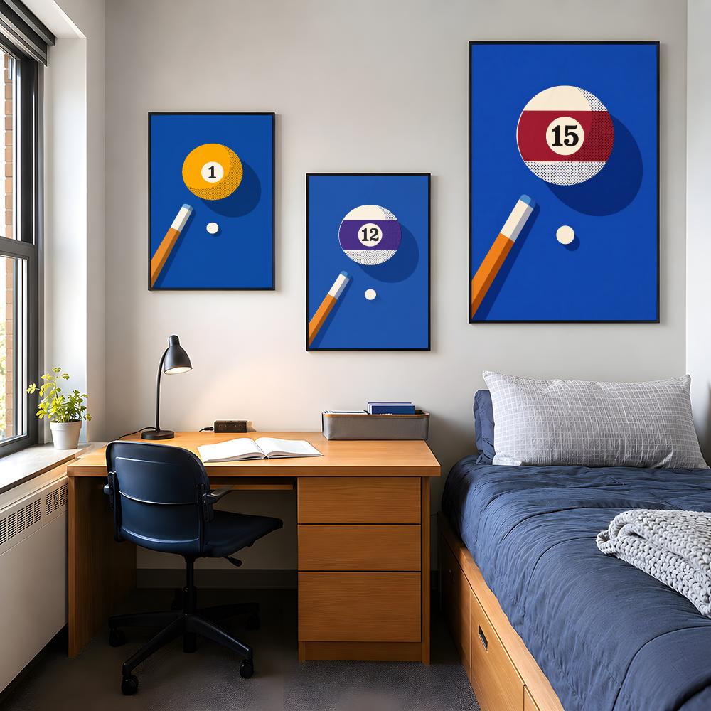 Retro Biljartballen Pop Art Gr - Retro Gaming Life recensie en prijs