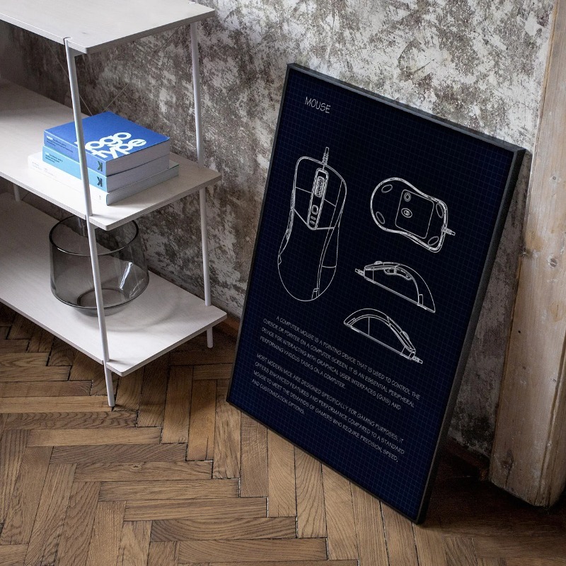 Geek Blueprint Schilderij Canv - Retro Gaming Life recensie en prijs