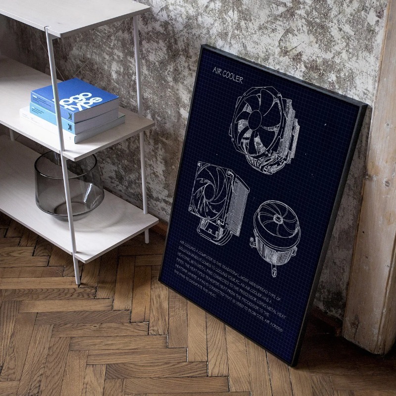Geek Blueprint Schilderij Canv - Retro Gaming Life recensie en prijs