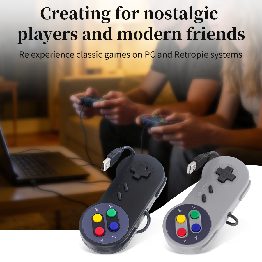 USB Gamepad Gaming Joystick Re - Retro Pc Gaming recensie en prijs