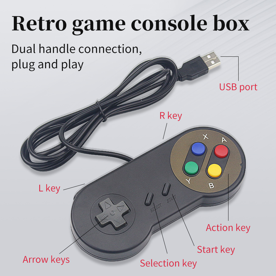 USB Gamepad Gaming Joystick Re - Retro Pc Gaming recensie en prijs