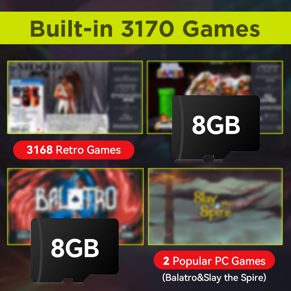 8 GB Game TF-kaart met 3170 Re - Retro Gaming Theme recensie en prijs