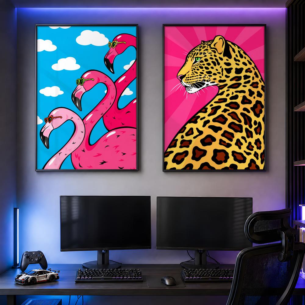Kleurrijke Retro Pop Art Tropi - Retro Gaming Life recensie en prijs