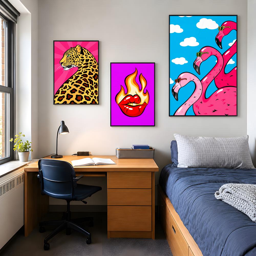 Kleurrijke Retro Pop Art Tropi - Retro Gaming Life recensie en prijs