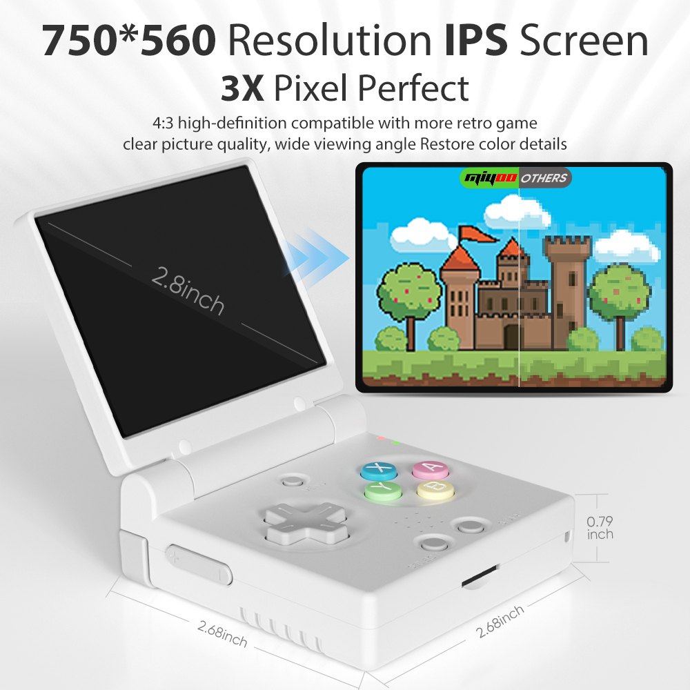 2026 MIYOO Mini Flip Retro Han - Retro Gaming Handheld 2026 recensie en prijs